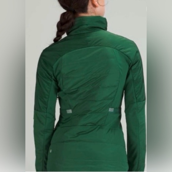 Lululemon Women’s Size 10 Down for It All Jacket in Everglade Green NWT - Picture 8 of 11